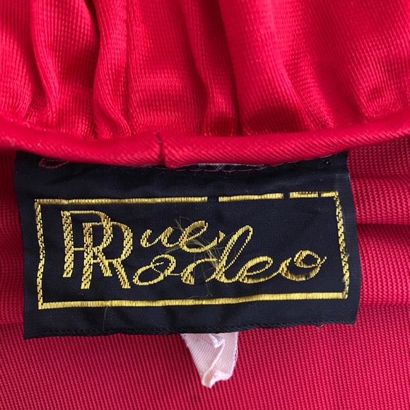 Red Vintage jumpsuit - Picture 4 of 6